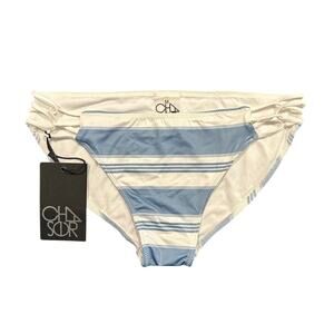 NWT Chaser Bikini Bottom – Blue & White Stripe, Women’s Mediumhyhi